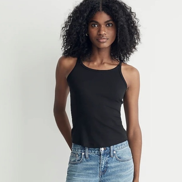 Madewell bright side ‘90s tank top true black - Picture 2 of 4